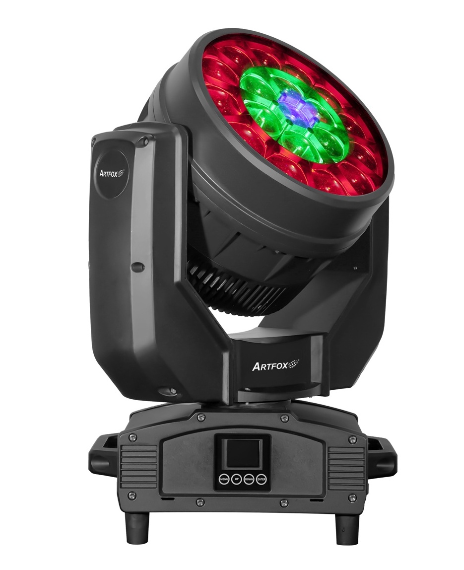 LED Moving Head:Beam Wash 2-in-1, 19x40w RGBW, Pixel Tech, IP65 outdoor
